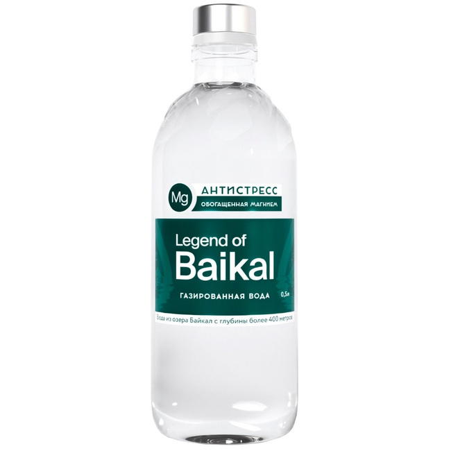 Вода питьевая «Legend of Baikal» АНТИСТРЕСС, минеральная c магние...