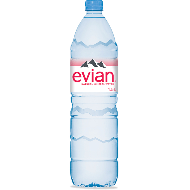 Вода Эвиан (Evian) без газа пэт, 1.5 литра